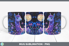 GorgeousFarm Galaxy Mug Wrap design.