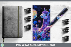 GorgeousFarm Galaxy Pen Wrap design.