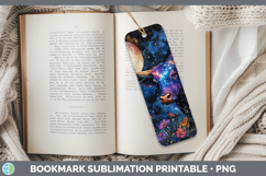 GorgeousFarm Galaxy Bookmark design.