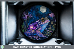 GorgeousFarm Galaxy Car Coaster design.