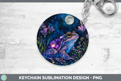 GorgeousFarm Galaxy Keychain design.