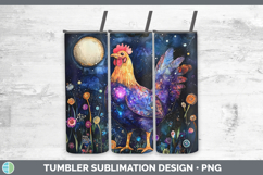 GorgeousFarm Galaxy Tumbler design.