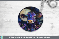 GorgeousFarm Galaxy Keychain design.