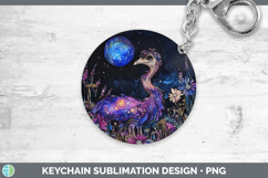GorgeousFarm Galaxy Keychain design.