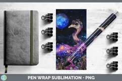 GorgeousFarm Galaxy Pen Wrap design.