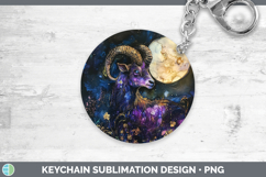 GorgeousFarm Galaxy Keychain design.