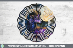 GorgeousFarm Galaxy Wind Spinner design.