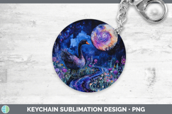 GorgeousFarm Galaxy Keychain design.