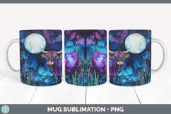 GorgeousFarm Galaxy Mug Wrap design.
