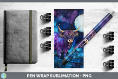 GorgeousFarm Galaxy Pen Wrap design.