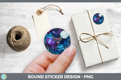 GorgeousFarm Galaxy Stickers design.