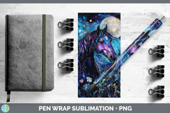 GorgeousFarm Galaxy Pen Wrap design.