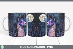 GorgeousFarm Galaxy Mug Wrap design.