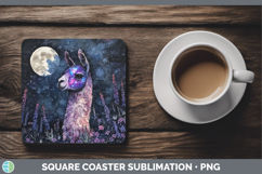 GorgeousFarm Galaxy Square Coaster design.