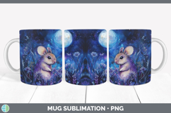 GorgeousFarm Galaxy Mug Wrap design.