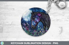 GorgeousFarm Galaxy Keychain design.