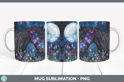 GorgeousFarm Galaxy Mug Wrap design.