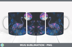 GorgeousFarm Galaxy Mug Wrap design.