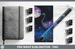 GorgeousFarm Galaxy Pen Wrap design.