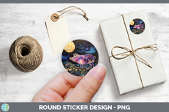 GorgeousFarm Galaxy Stickers design.
