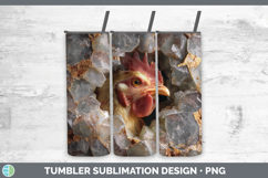 GorgeousFarm Geode Tumbler design.