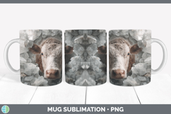 GorgeousFarm Geode Mug Wrap design.