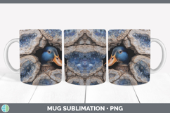 GorgeousFarm Geode Mug Wrap design.