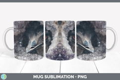 GorgeousFarm Geode Mug Wrap design.