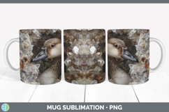 GorgeousFarm Geode Mug Wrap design.
