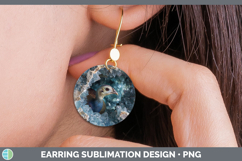 GorgeousFarm Geode Round Earrings design.