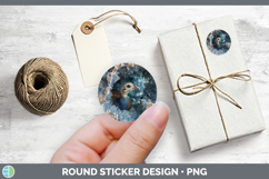 GorgeousFarm Geode Stickers design.