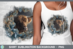 GorgeousFarm Geode Shirt design.