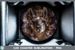 GorgeousFarm Geode Car Coaster design.