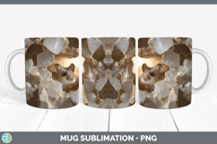 GorgeousFarm Geode Mug Wrap design.