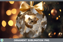 GorgeousFarm Geode Ornament design.