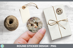GorgeousFarm Geode Stickers design.