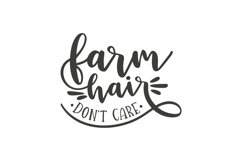 Farm Hair Don&#039;t Care Product Image 1