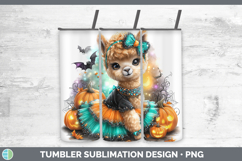 GorgeousFarm Halloween Tumbler design.