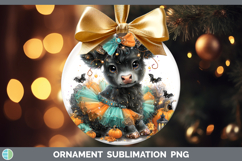 GorgeousFarm Halloween Ornament design.