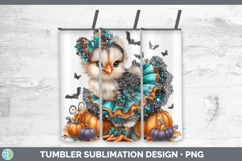 GorgeousFarm Halloween Tumbler design.
