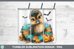 GorgeousFarm Halloween Tumbler design.