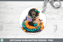 GorgeousFarm Halloween Keychain design.