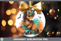 GorgeousFarm Halloween Ornament design.