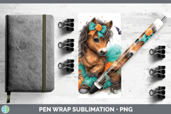 GorgeousFarm Halloween Pen Wrap design.