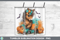 GorgeousFarm Halloween Tumbler design.