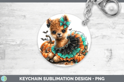 GorgeousFarm Halloween Keychain design.