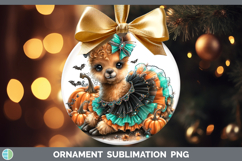 GorgeousFarm Halloween Ornament design.