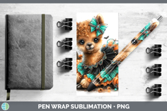GorgeousFarm Halloween Pen Wrap design.