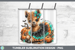 GorgeousFarm Halloween Tumbler design.