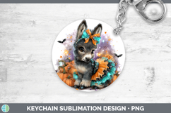 GorgeousFarm Halloween Keychain design.